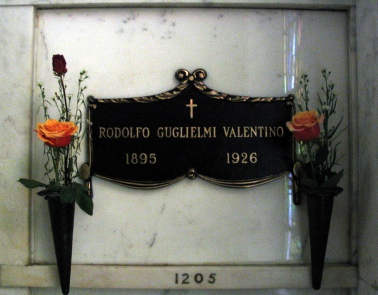 Grób Rudolfa Valentino