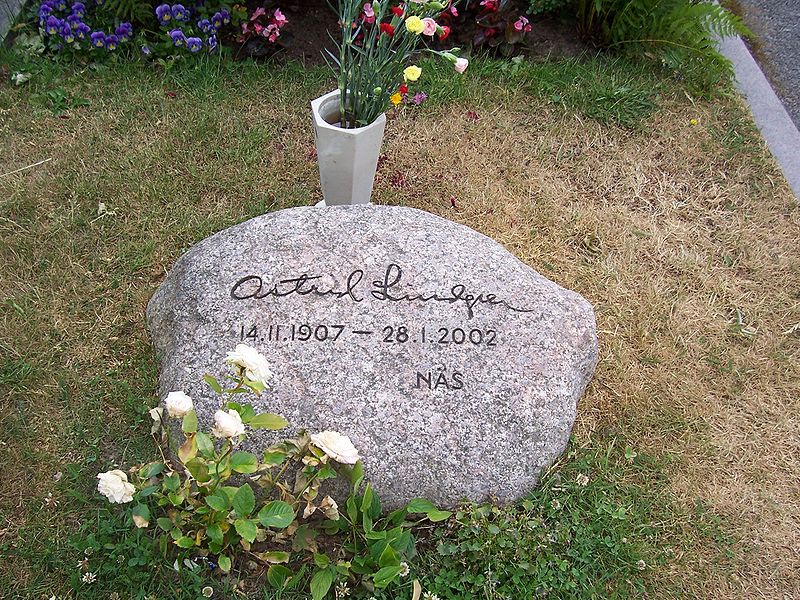 Grób Astrid Lindgren