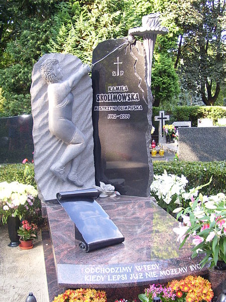 Grób Kamili Skolimowskiej