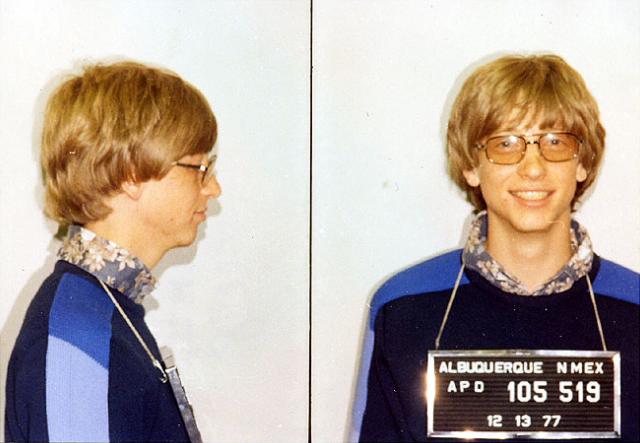 Gates aresztowany w 1977 roku