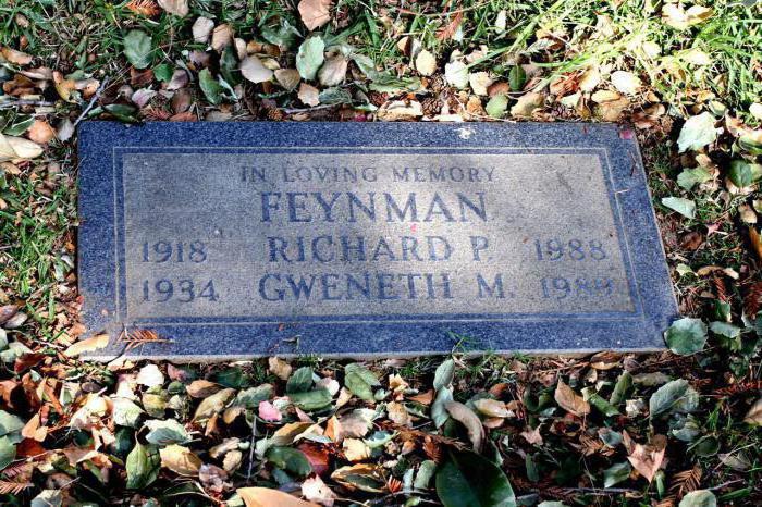 Grób Richarda Feynmana