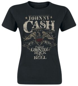 Johnny Cash Rock 'n’ Roll Koszulka damska