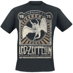Led Zeppelin Madison Square Garden 1975 T-Shirt