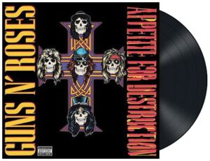 Guns N’ Roses Appetite for destruction LP