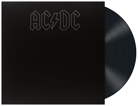 AC/DC Back in black LP standard