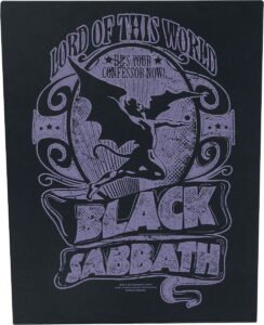 Naszywka na plecy Black Sabbath