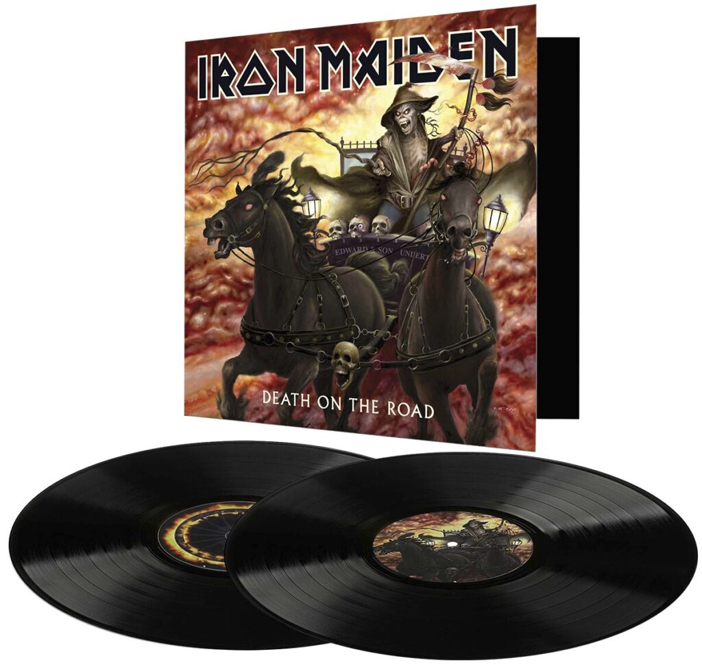 Iron Maiden Death On The Road 2 LP standard