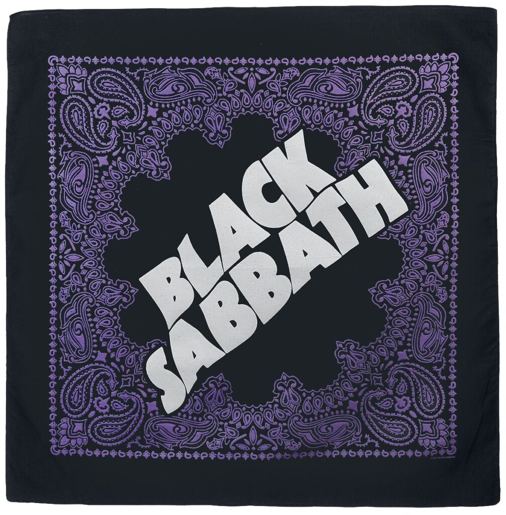 Black Sabbath Logo - Bandana Bandana wielokolorowy