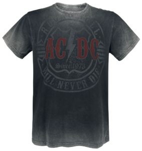 AC/DC  T-Shirt ciemnoszary