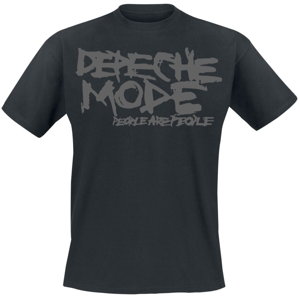 Depeche Mode People Are People T-Shirt czarny