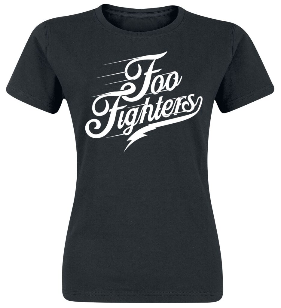 Foo Fighters Logo Koszulka damska czarny