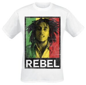 Bob Marley Rasta Rebel T-Shirt