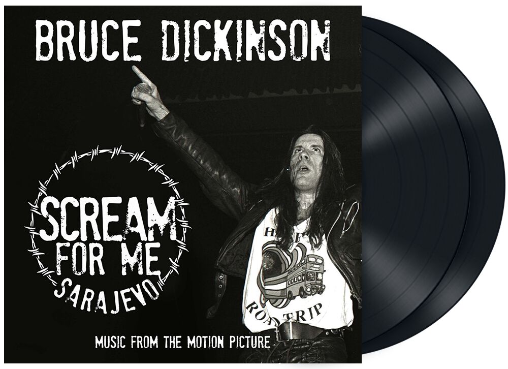 Bruce Dickinson Scream for me Sarajevo 2 LP standard