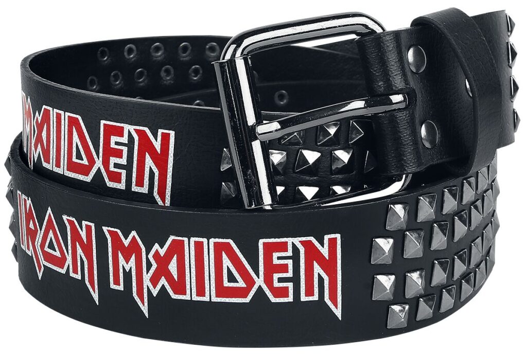 Iron Maiden  Pasy czarny