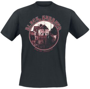 Black Sabbath Anniversary House T-Shirt czarny