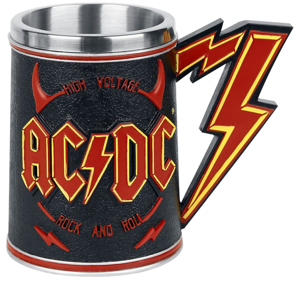 AC/DC AC/DC Logo Kufel wielokolorowy