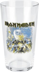 Iron Maiden Live After Death Szklanka do piwa przezroczysty