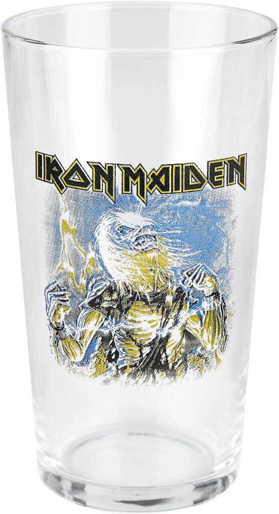 Iron Maiden Live After Death Szklanka do piwa przezroczysty