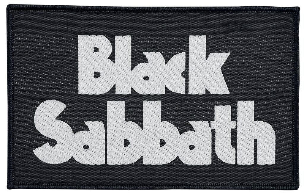Black Sabbath Black Sabbath Logo Naszywka wielokolorowy