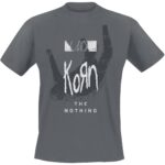 Korn The Nothing – Overlay T-Shirt ciemnoszary