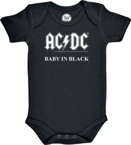 AC/DC Baby In Black Body czarny