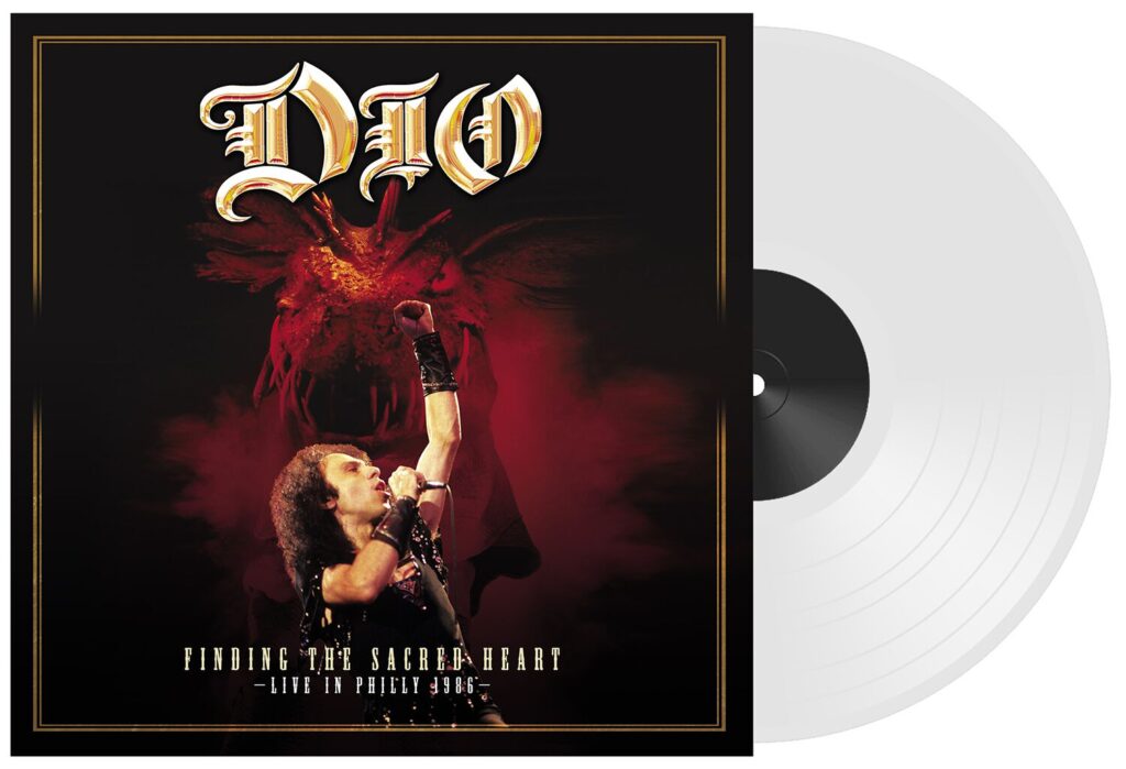 Dio Finding the sacred heart - Live in Philly 1986 2 LP przezroczysty