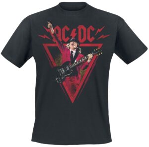 AC/DC Thunder Triangle T-Shirt czarny