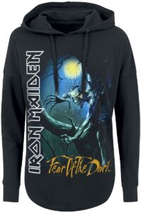 Iron Maiden Fear of the dark Bluza z kapturem damska czarny