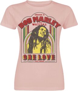 Bob Marley One Love Clouds Koszulka damska