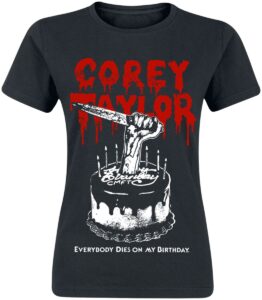 Corey Taylor Birthday Koszulka damska czarny
