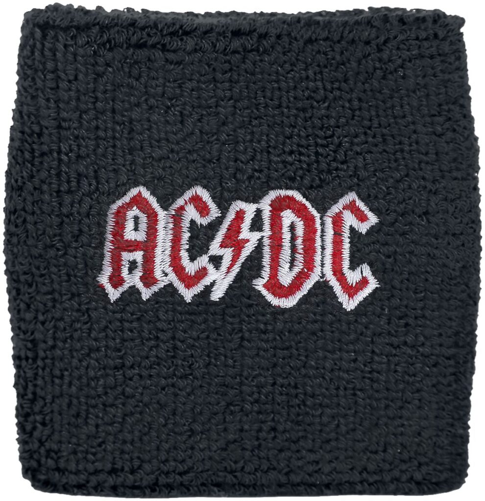 AC/DC Logo - Wristband Opaski czarny