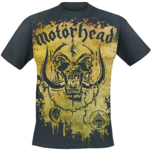 Motörhead Acid Splatter T-Shirt czarny