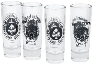 Motörhead Motörhead Logo Zestaw kieliszków przezroczysty