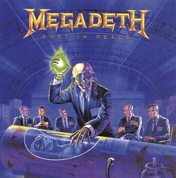 Megadeth Rust in peace LP standard