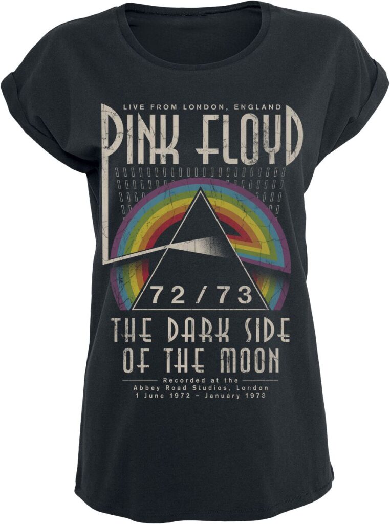 Pink Floyd Dark Side - Circle Koszulka damska czarny
