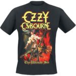 Ozzy Osbourne Ultimate Sin Cover T-Shirt czarny