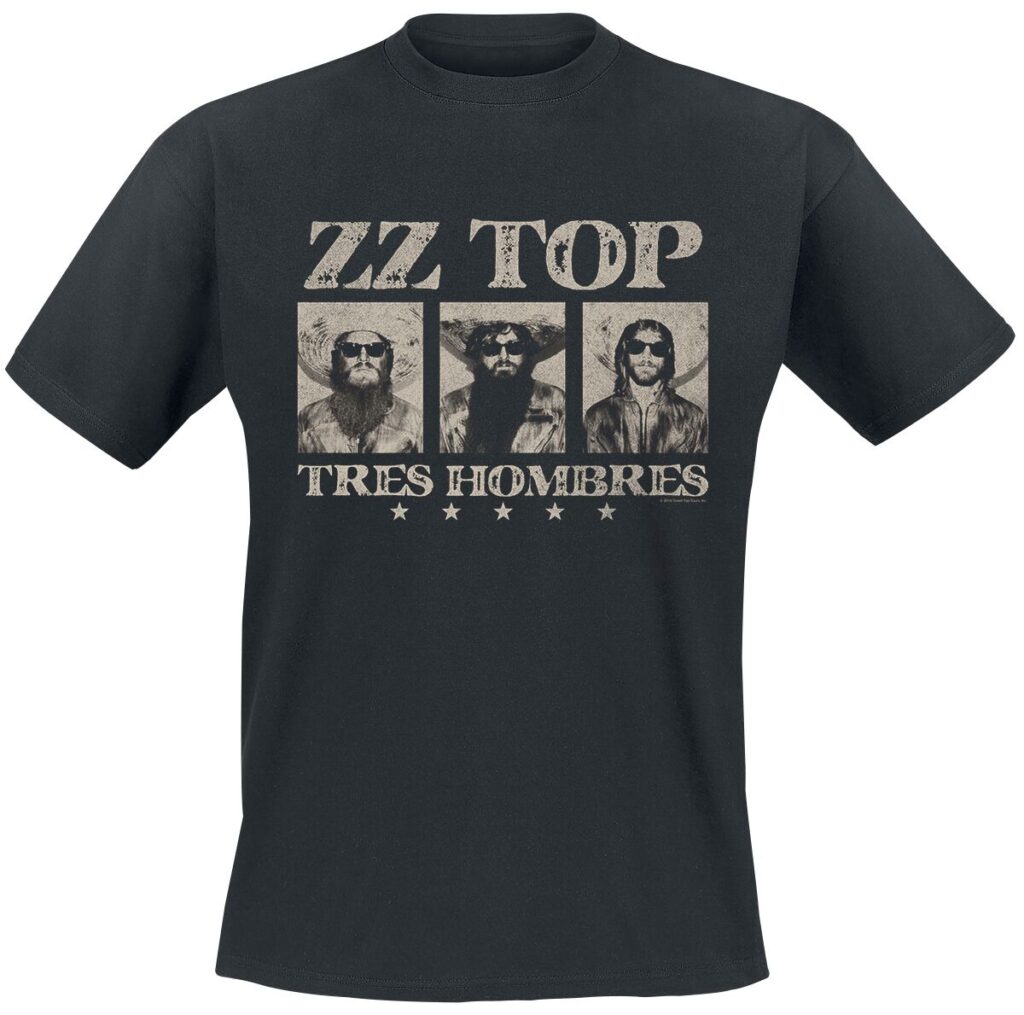 ZZ Top Tres Hombres T-Shirt czarny