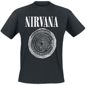 Nirvana Vestibule Circle T-Shirt czarny
