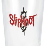 Slipknot Slipknot Logo Szklanka do piwa przezroczysty