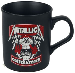 Metallica Coffeebreath Kubek czarny matowy