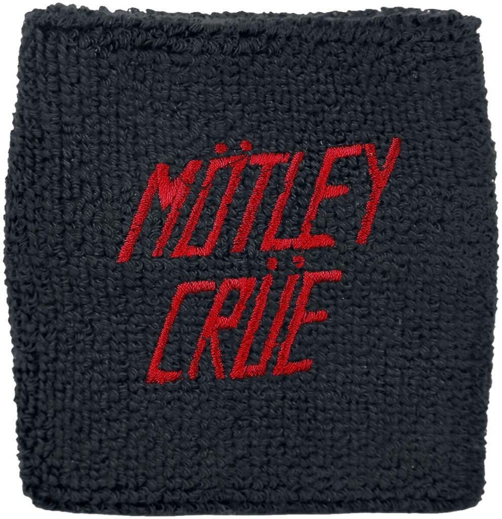 Mötley Crüe Logo - Wristband Opaski czarny