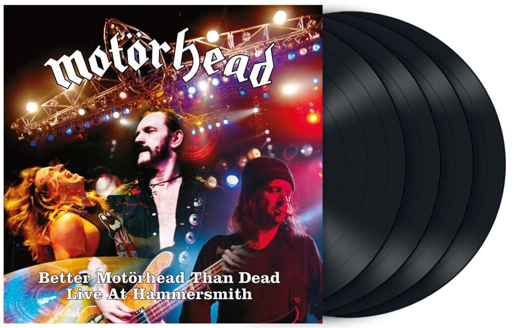 Motörhead Better Motörhead than dead - Live at Hammersmith 4 LP standard