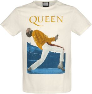 Queen Amplified Collection – Freddie Mercury Triangle T-Shirt