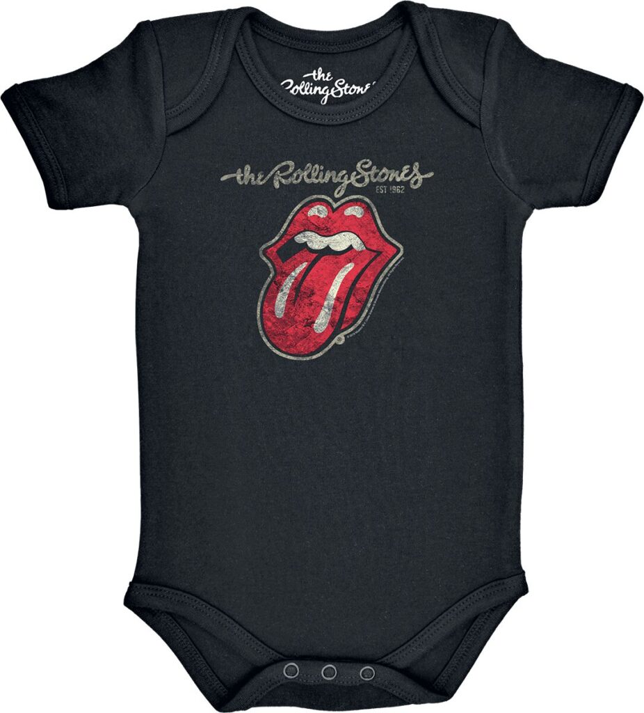 The Rolling Stones Classic Tongue Body czarny