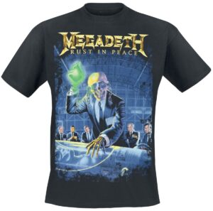 Megadeth Rust in peace T-Shirt czarny