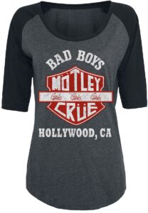 Mötley Crüe Bad Boys Koszulka damska szary/czarny