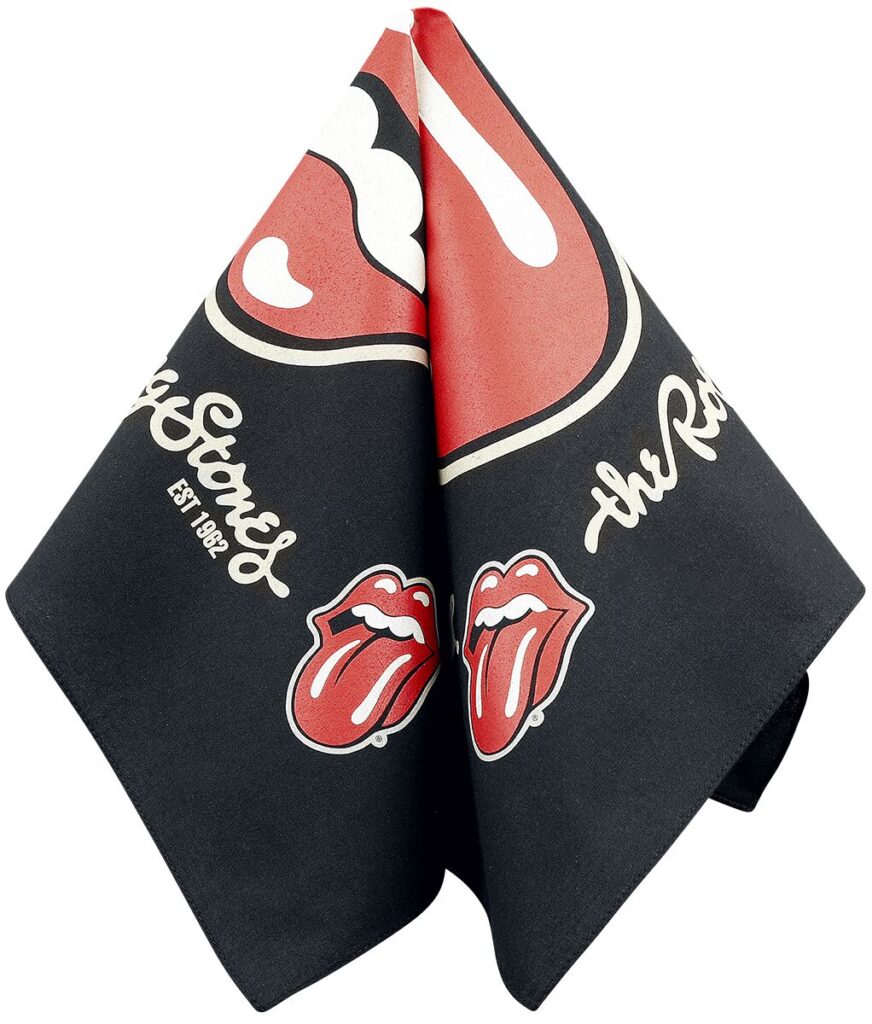 The Rolling Stones Est. 1962 - Bandana Bandana wielokolorowy