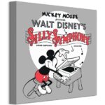 Mickey mouse silly symphony – obraz na płótnie