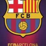 Barcelona club crest – plakat