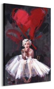 Marilyn monroe paint – obraz na płótnie